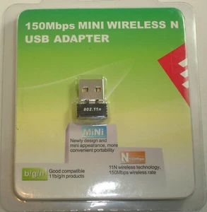 USB Wifi Wireless Wlan Adapter Module RTL8188EUS Raspberry Pi - Imagen 1 de 2