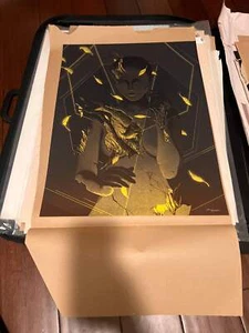 Kevin Tong signiertes Kunstposter weiblich! - Bild 1 von 1