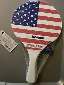 Pro Kadima American Flagg Paddleball Set - Picture 1 of 2