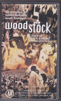 Woodstock - VHS Tape - Image 1 of 2