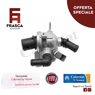 Termostato Calorstat Fiat Idea Van 1.3 D Multijet 66 KW 90 CV 70 KW 95 CV - Immagine 1 di 2