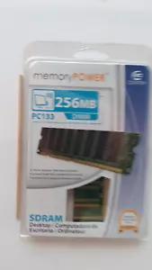 Centon Memory Power 256 MB PC133 DIMM SDRAM, BRAND NEW, SEALED - Picture 1 of 2