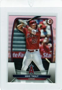 2023 Bowman Mike Trout Pink Paper /175 #89 - Picture 1 of 2