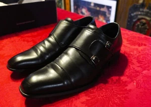 Bruno Marc Dress Shoes Men's 10.5 Black in GOOD Condition - Picture 1 of 5