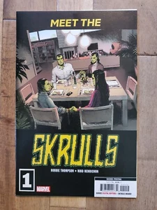 Meet the Skrulls #1 (2019) NM+ 2nd Print Variant 1st App G’iah Secret Invasion  - Picture 1 of 2