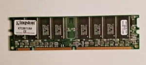 TC6611/64CE Kingston 64MB PC100 100MHz 168-Pin DIMM Memory - Picture 1 of 2