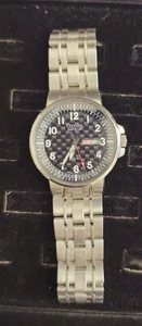 Rare Citizen Eco-drive Men's Carbon Fiber Dial E100-s001676 Watch. Tested. - Picture 1 of 8
