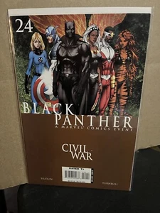 Black Panther 24 🔥2007 FANTASTIC FOUR🔥CIVIL WAR🔥AVENGERS🔥Marvel Comics🔥NM - Picture 1 of 5