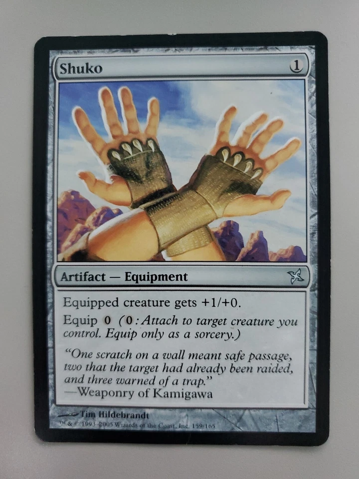 MTG Shuko Betrayers of Kamigawa Regular Uncommon LP - Image 1 of 1