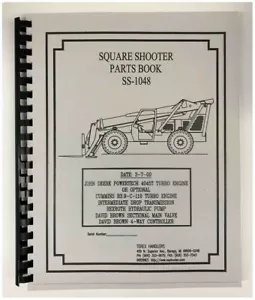 Terex SS-1048 Extendo Boom Square Shooter Forklift Parts Manual - Picture 1 of 1