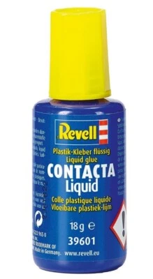 Revell 39601 29601 (166,11€/kg) Contacta Liquid 18g Plastik-Kleber Pinselkleber - Bild 1 von 2