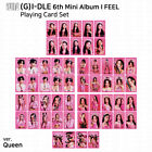 (G)I-DLE G-IDLE 6ème mini album I Feel Queen Ver jeu de cartes à jouer chaque membre