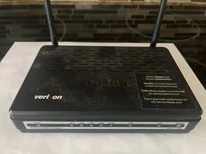 Verizon D-Link 4-Port Wireless ADSL2+ Router DSL 2750B w/ Original Power adapter - Picture 1 of 1
