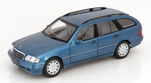 NOREV 1997 MERCEDES C200 (S202) STATION WAGON BLUE 1:18 LE 500pcs*New*NICE! - Picture 1 of 8