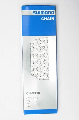 Shimano Kette CN-NX10 1/2x1/8  114 Glieder für BMX Singlespeed Hollandrad  - Bild 1 von 2