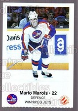 1985-86 Winnipeg Jets Police #11 Mario Marois
