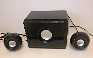GPX HT12B Home Theater Speaker System 2.1 Speaker System w/ Subwoofer used 50W - Picture 1 of 2