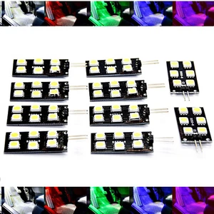 10X LED Module Board Footwell Lighting suitable for Audi A4 8K2 B9 8KH 8K5 red - Picture 1 of 7