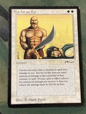 Eye for an Eye Arabian Nights Light Play MTG Magic The Gathering 