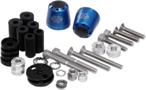 GILLES TOOLING LG-CO-22-BL BAREND SET LG-CO BLUE TRIUMPH STREET TRIPLE 675 2014 - Foto 1 di 1