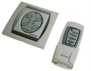 4 Kanal Wireless Funk Lichtschalter Funkschalter Wandschalter Fernbedienung - Bild 1 von 3