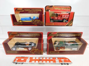 4x Matchbox Oldtimer: Y-2 + Y-3 Ford + Y-14 1935 ERA R1B, NEUW+OVP #CA570-1 - Bild 1 von 3