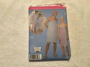 Simplicity Mother & Daughter Spa Pattern Size XS Small Medium Uncut 4493 2005 - Picture 1 of 10
