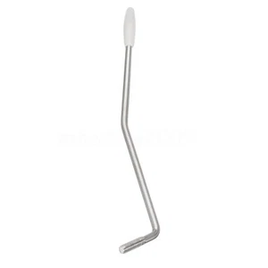 6mm Guitar Tremolo Arm Whammy Bar For Fender & Squier Strat Black/White Tip a - Picture 1 of 5