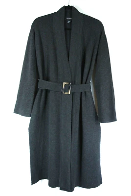 New Club Monaco Belted Cardigan in Charcoal Size XS #S6035 - Image 1 of 4