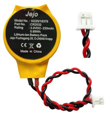 Lenovo CR2032 CMOS Bios Batterie mit Kabel Backup Battery NEU 1 - Bild 1 von 4