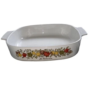 Corning Wear First Edition Rare HTF 1977 A-10-B Le Romarin Spice Of Life 9 3/4 x - Picture 1 of 8