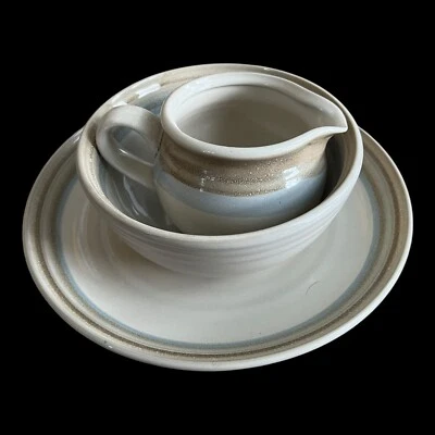 Juego de servir Noritake Painted Desert 8603 - Plato para picar, tazón para verduras y salsa Foto 1 de 4