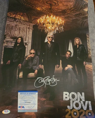 JON BON JOVI SIGNED 13X19 POSTER (2020) SOLD OUT PSA/DNA AUTHENTICATED #AI29696 Cover