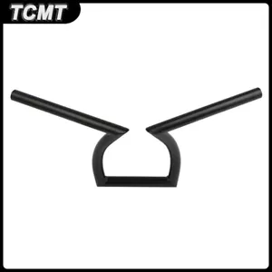 1" Handlebar Z Bar Ape Hanger Fit For Harley Sportster XL 883 1200 Dyna Softail - Foto 1 di 11