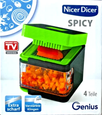 Original Nicer Dicer Spicy von Genius kompakter Gemüseschneider - Allesschneider - Bild 1 von 4