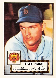 1983 Topps Baseball 1952 Reprint Series Billy Hoeft Detroit Tigers #370 - Picture 1 of 2