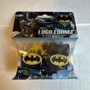 NEW Forever Collectibles Logo Loomz Shaped Bracelet Batman with Charms Clips - Picture 1 of 5