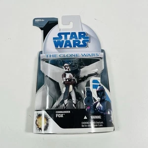 STAR WARS COMMANDER FOX TARGET EXCLUSIVE CLONE WARS ACTION FIGURE NEW Hasbro - Picture 1 of 4