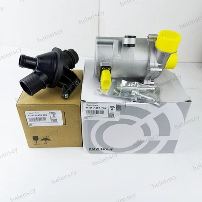 NEW Electric Water Pump &Thermostat 11518635089 11538635689 For BMW 2.0T N20 - Image 1 of 4