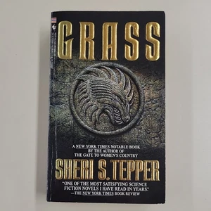 GRASS - SHERI S. TEPPER - MASS MARKET PAPERBACK; #1 ARBAI SERIES; 1990 - Picture 1 of 8