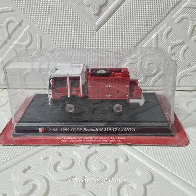 Del Prado Fire Engines Of The World 1999 Renault M 210-12 Camiva 1:64 ccff - Image 1 of 4