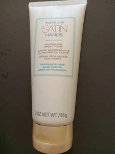 Mary Kay Satin Hands Nourishing Shea Cream Fragrance-Free 3 oz New - Picture 1 of 2
