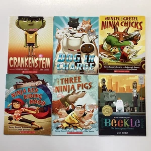 Dan Santat Crankenstein Beckle Vorschule Kindergarten 6 Kinderbücher Lot3 - Bild 1 von 4