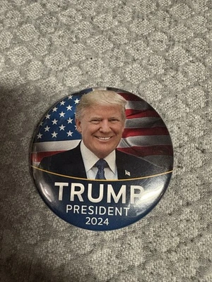 trump 2024 campaign button - Image 1 of 2