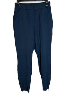 Pantalón Universal Standard 2XS (27” Cintura) Azul Marino Elástico Pantalones Cremallera Tobillo - Imagen 1 de 5