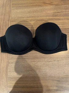 Wacoal Black Strapless Bra 36G - Picture 1 of 5