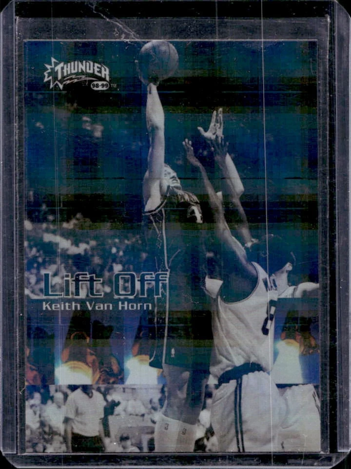 1998-99 Skybox x Thunder Keith Van Horn Lift Off #9 LO Nets - Image 1 of 2
