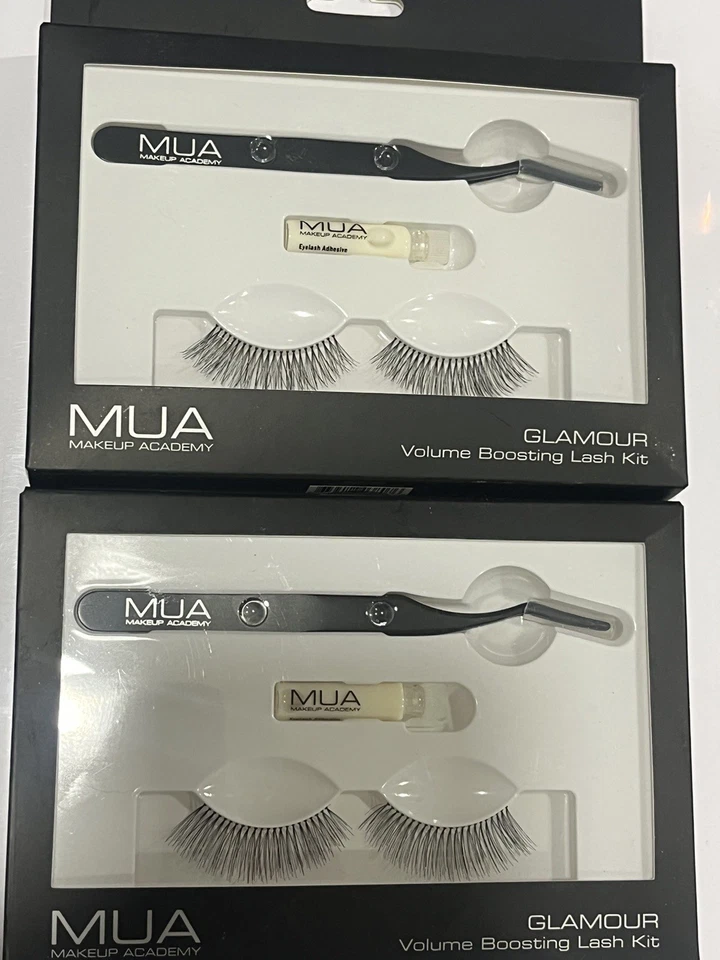 MUA Makeup Academy Glamour Volume Boosting Lash Kit With Bonus Pair of Lashes