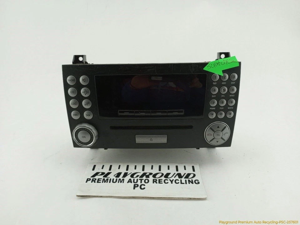 Mercedes SLK280 SLK350 R171 Radio Stereo Audio AM FM CD Player Fits 2005-2011 05 - Image 1 of 4