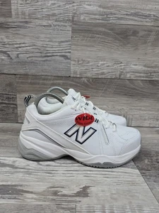 New Balance Womens 608 V4 White Casual Shoes Walking Sneakers WX608V4W Size 7 - Picture 1 of 13